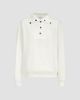 Brunello Cucinelli Women's Cotton Smooth French Terry Sweatshirt with Logo - 1