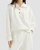 Brunello Cucinelli Women's Cotton Smooth French Terry Sweatshirt with Logo - 2