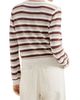 Brunello Cucinelli Women's Cotton Striped Sweater - 3