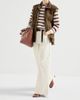 Brunello Cucinelli Women's Cotton Striped Sweater - 6