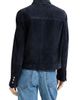 Brunello Cucinelli Women's Couture Suede Cropped Pea Coat with Monili - 3