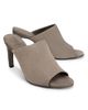 Brunello Cucinelli Women's Curved Monili 80MM Suede Mules - 2