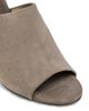 Brunello Cucinelli Women's Curved Monili 80MM Suede Mules - 5