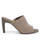 Brunello Cucinelli Women's Curved Monili 80MM Suede Mules - 7