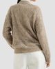 Brunello Cucinelli Women's Dazzling Abstract Leaf Cardigan in Mohair and Wool - 3