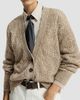 Brunello Cucinelli Women's Dazzling Abstract Leaf Cardigan in Mohair and Wool - 4