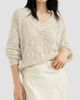 Brunello Cucinelli Women's Dazzling Abstract Leaf Sweater - 2