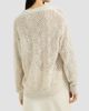Brunello Cucinelli Women's Dazzling Abstract Leaf Sweater - 3