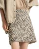 Brunello Cucinelli Women's Dazzling Chevron Embroidery Mini Skirt - 4