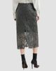 Brunello Cucinelli Women's Dazzling Lace Embroidery Pencil Skirt - 3