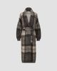 Brunello Cucinelli Women's Dazzling Tartan Double Knit Coat - 1