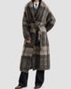 Brunello Cucinelli Women's Dazzling Tartan Double Knit Coat - 2