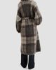 Brunello Cucinelli Women's Dazzling Tartan Double Knit Coat - 3