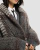 Brunello Cucinelli Women's Dazzling Tartan Double Knit Coat - 5
