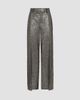 Brunello Cucinelli Women's Dazzling Texture Embroidery Loose Flared Trousers - 1