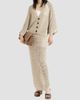 Brunello Cucinelli Women's Dazzling Texture Net Knit Skirt - 6
