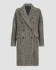Brunello Cucinelli Women's Dazzling Virgin Wool and Alpaca Chevron Coat - 1