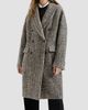 Brunello Cucinelli Women's Dazzling Virgin Wool and Alpaca Chevron Coat - 2