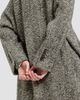 Brunello Cucinelli Women's Dazzling Virgin Wool and Alpaca Chevron Coat - 5