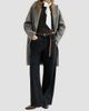 Brunello Cucinelli Women's Dazzling Virgin Wool and Alpaca Chevron Coat - 6
