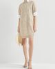 Brunello Cucinelli Women's Dazzling Water Lilies Mini Dress in Linen and Cotton - 6