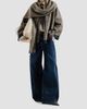 Brunello Cucinelli Women's Denim Wide Jeans with Monili - 6