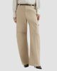 Brunello Cucinelli Women's Délavé Cotton Canvas Cargo Barrel Trousers With Monili - 2