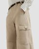 Brunello Cucinelli Women's Délavé Cotton Canvas Cargo Barrel Trousers With Monili - 5