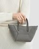Brunello Cucinelli Women's Duo Mini Top Handle Bag in Suede with Monili - 2