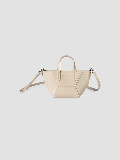 Brunello Cucinelli Women's Duo Mini Top Handle Bag with Monili