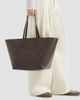 Brunello Cucinelli Women's Duo Tote Bag in Calfskin Leather with Monili - 2