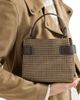 Brunello Cucinelli Women's Essence Small Top Handle Bag in Sparkling Leather Net with Monili - 2