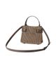Brunello Cucinelli Women's Essence Small Top Handle Bag in Sparkling Leather Net with Monili - 3
