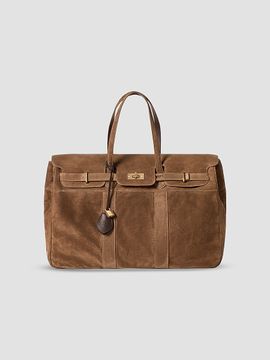Brunello Cucinelli Women's Explorer Travel Tote Bag in Suede