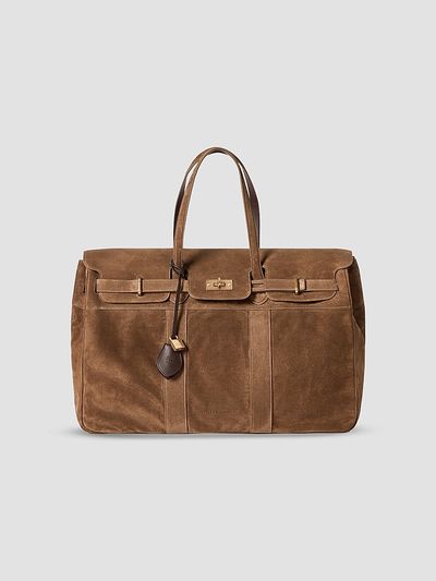 Brunello Cucinelli Women's Explorer Travel Tote Bag in Suede