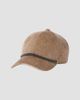 Brunello Cucinelli Women's Fluid Corduroy Baseball Cap with Shiny Band - 1