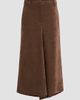 Brunello Cucinelli Women's Fluid Corduroy Flute Skirt with Monili - 1