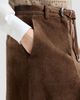 Brunello Cucinelli Women's Fluid Corduroy Flute Skirt with Monili - 5