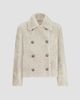 Brunello Cucinelli Women's Fuzzy Shearling Pea Coat - 1
