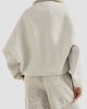 Brunello Cucinelli Women's Hand-Crafted Outerwear Jacket with Detachable Shearling Insert - 3