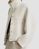 Brunello Cucinelli Women's Hand-Crafted Outerwear Jacket with Detachable Shearling Insert - 5