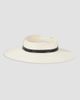 Brunello Cucinelli Women's Hemp Visor with Precious Band - 4