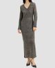 Brunello Cucinelli Women's Lace Flowers Knit Dress in Sparkling Mohair - 2