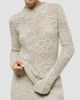 Brunello Cucinelli Women's Lace Flowers Sweater - 5