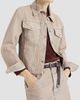 Brunello Cucinelli Women's Lamé Denim Four-pocket Outerwear Jacket with Monili - 5