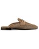 Brunello Cucinelli Women's Laminated Perforated Suede Mules - 1
