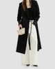 Brunello Cucinelli Women's Lightweight Water-Resistant Cashmere Belted Coat - 6