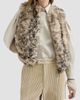 Brunello Cucinelli Women's Lynx-Effect Shearling Reversible Vest - 2