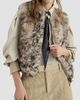 Brunello Cucinelli Women's Lynx-Effect Shearling Reversible Vest - 5