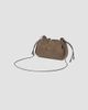 Brunello Cucinelli Women's Mellow Bucket Bag in Suede with Precious Chain - 3